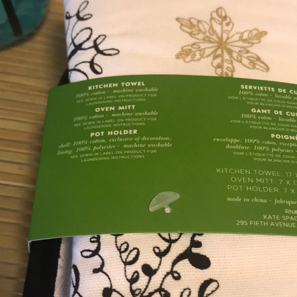 Kate Spade Kitchen Set - Picture 3 of 3